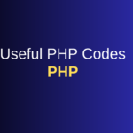 useful php codes
